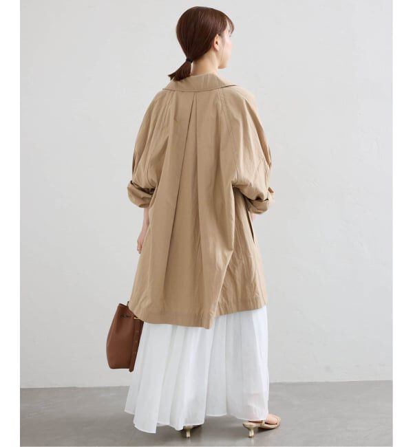 SLOBE IENA「《追加》コットンニュアンストレンチコート」|トレンチコート|