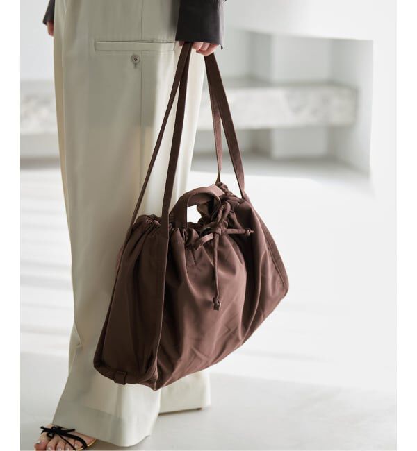 IENA「HVISK/ヴィスク Sage Medium BAG バッグ」|その他|ブラウン