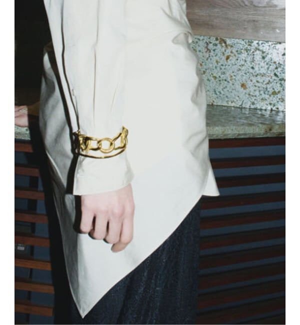 VERMEIL par iena「《予約》MERAKI メラキ Metal Chain モチーフ バングル 3053563032」|ブレスレット・バングル|