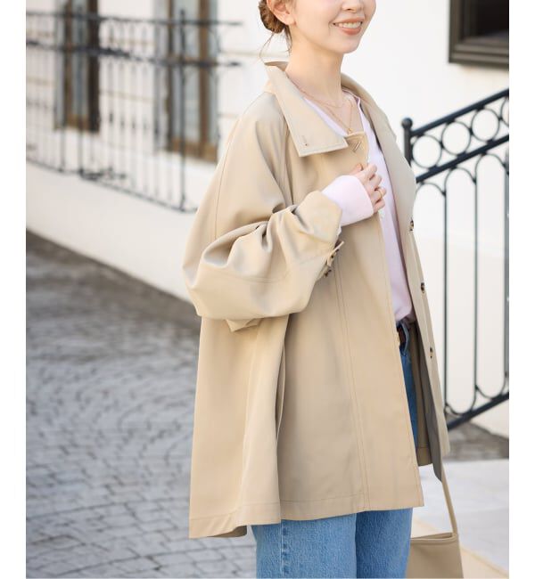 SLOBE IENA「《WEB限定/追加3》撥水テントラインコート」|その他|