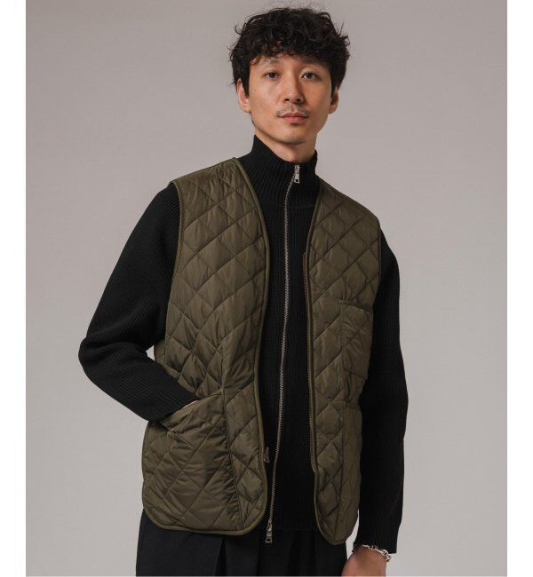 EDIFICE「Barbour for MARKAWARE & EDIFICE 別注 QUILTING VEST」|ダウン|