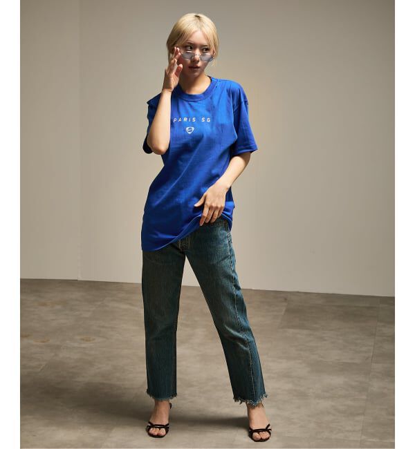 Paris Saint-Germain「【NIKE / ナイキ】PSG M NK T90 WRDMARK TEE HV4905- 480」|Tシャツ・カットソー|