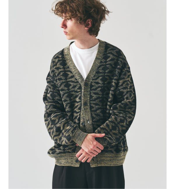 417 EDIFICE「インディゴジャガードカーディガン」|カーディガン|