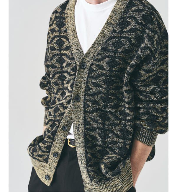 417 EDIFICE「インディゴジャガードカーディガン」|カーディガン|