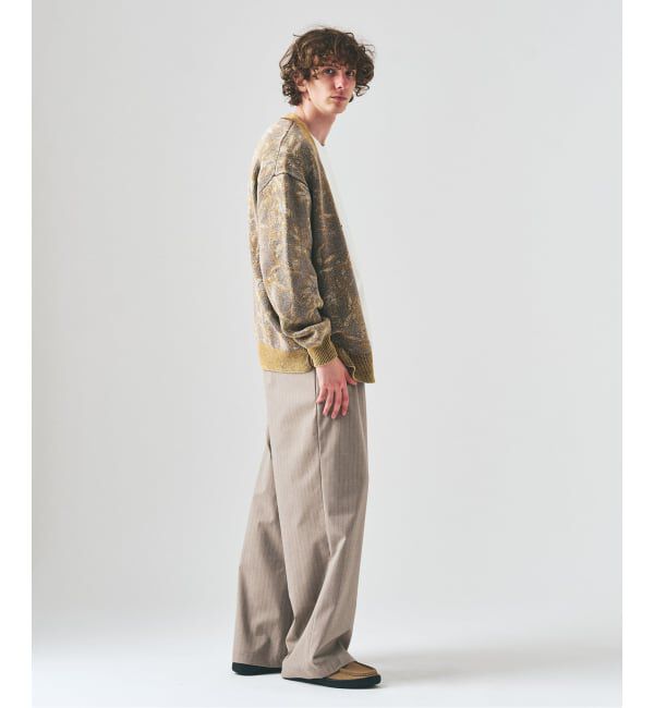 417 EDIFICE「インディゴジャガードカーディガン」|カーディガン|