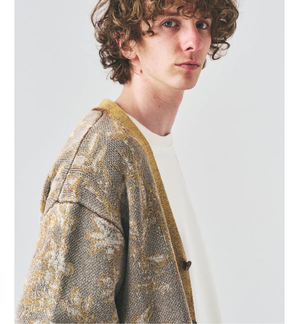 417 EDIFICE「インディゴジャガードカーディガン」|カーディガン|