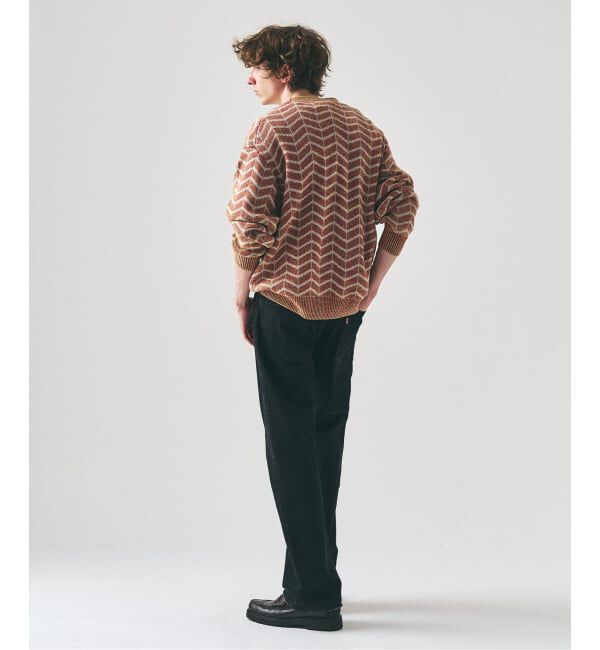 417 EDIFICE「インディゴジャガードカーディガン」|カーディガン|