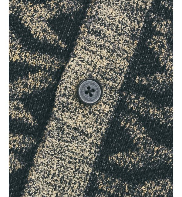 417 EDIFICE「インディゴジャガードカーディガン」|カーディガン|