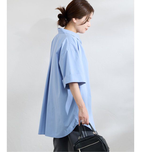 JOURNAL STANDARD「《追加》【＆FUNCTION】【接触冷感/UVカット】タイプライタービッグシャツ」|シャツ・ブラウス|