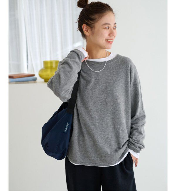 JOURNAL STANDARD relume「《追加》［2枚セット/新色］3WAYレイヤードニットプルオーバー」|ニット・セーター|