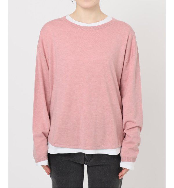 JOURNAL STANDARD relume「《追加》［2枚セット/新色］3WAYレイヤードニットプルオーバー」|ニット・セーター|