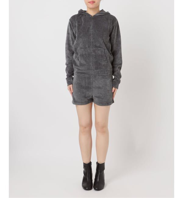 Oriens JOURNAL STANDARD「ベロアフーディーロンパース」|オールインワン|