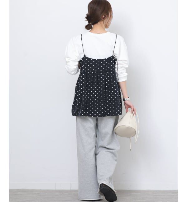 JOURNAL STANDARD relume「ランダムドットチュニックキャミソール」|キャミソール|