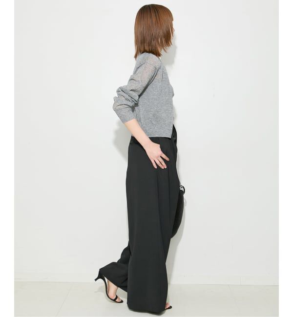 journal standard L'essage「ウォッシャブル TTツイル ラップパンツ」|その他|