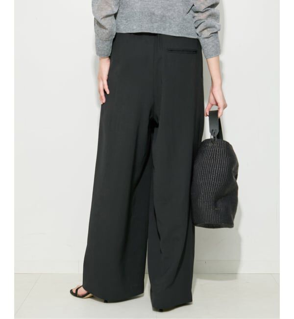 journal standard L'essage「ウォッシャブル TTツイル ラップパンツ」|その他|