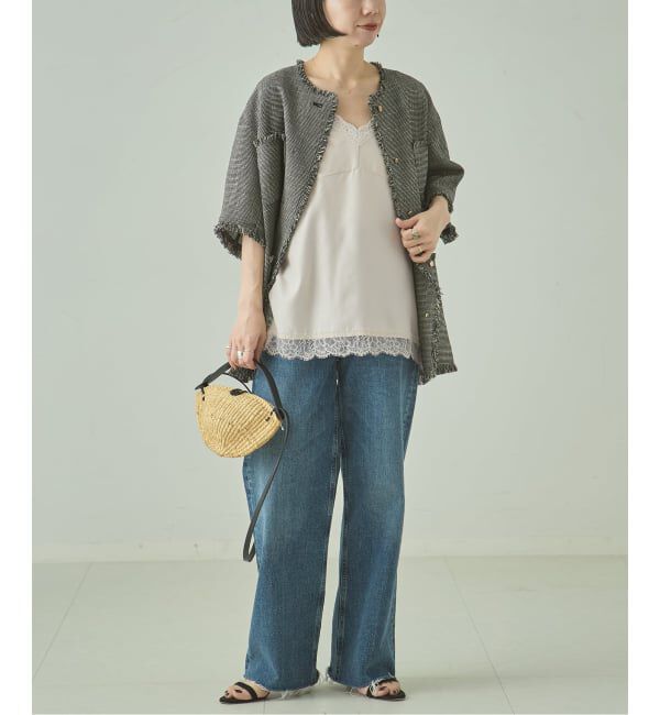 journal standard L'essage「《予約》レースキャミソール」|キャミソール|