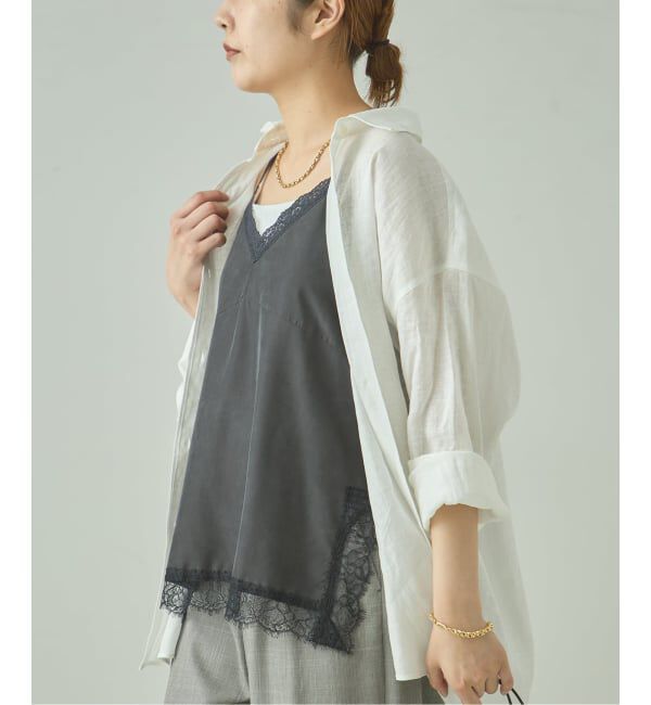 journal standard L'essage「《予約》レースキャミソール」|キャミソール|