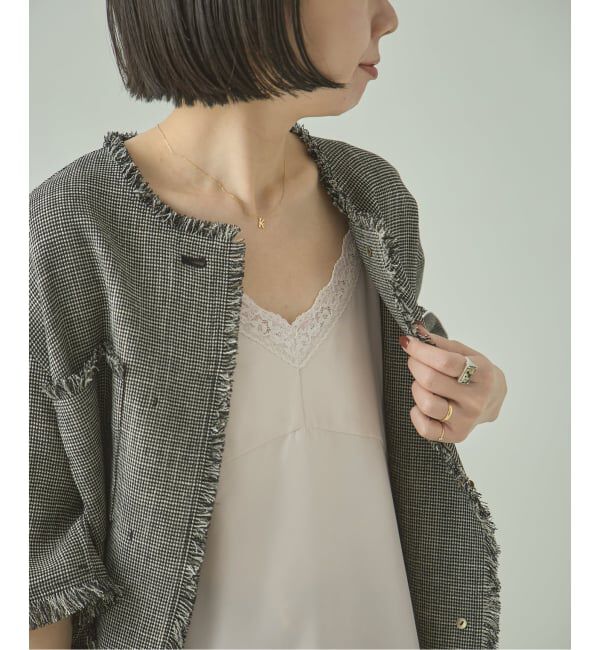 journal standard L'essage「《予約》レースキャミソール」|キャミソール|