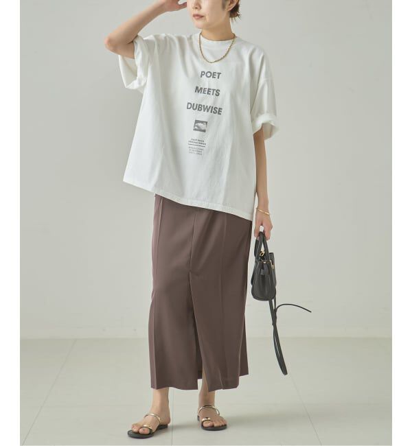 journal standard L'essage「《予約》POET MEETS DUBWISE LOOSE FIT LOGO Tシャツ」|Tシャツ・カットソー|
