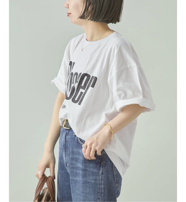 journal standard L'essage「《予約》【Chaser~】ピグメントTシャツ」|Tシャツ・カットソー|