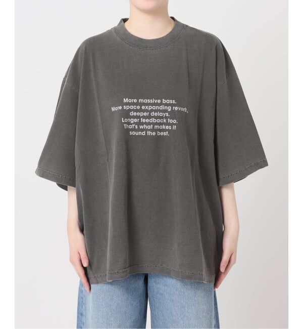 journal standard L'essage「《予約》POET MEETS DUBWISE 別注LOOSE FIT Tシャツ」|Tシャツ・カットソー|