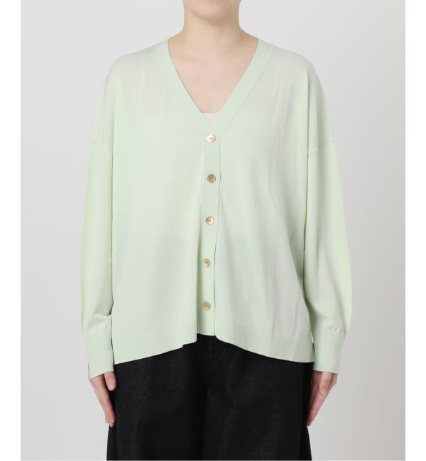 journal standard L'essage「《予約/接触冷感/手洗い可》クールタッチワイドVカーディガン」|カーディガン|