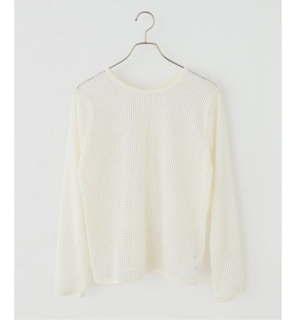 JOURNAL STANDARD「メッシュ クルーネック プルオーバー」|その他|ホワイト B
