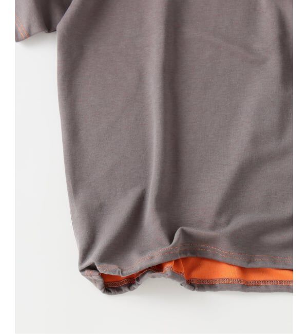 JOURNAL STANDARD relume「《予約》ダブルフェイス 配色 スピンドル Tシャツ」|Tシャツ・カットソー|