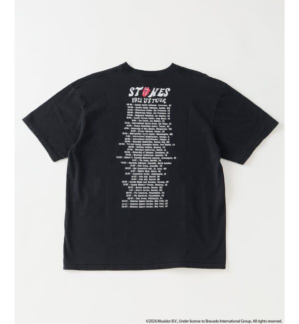 JOURNAL STANDARD relume「《予約》ローリングストーンズ 別注 ヴィンテージ加工 プリントTシャツ」|Tシャツ・カットソー|