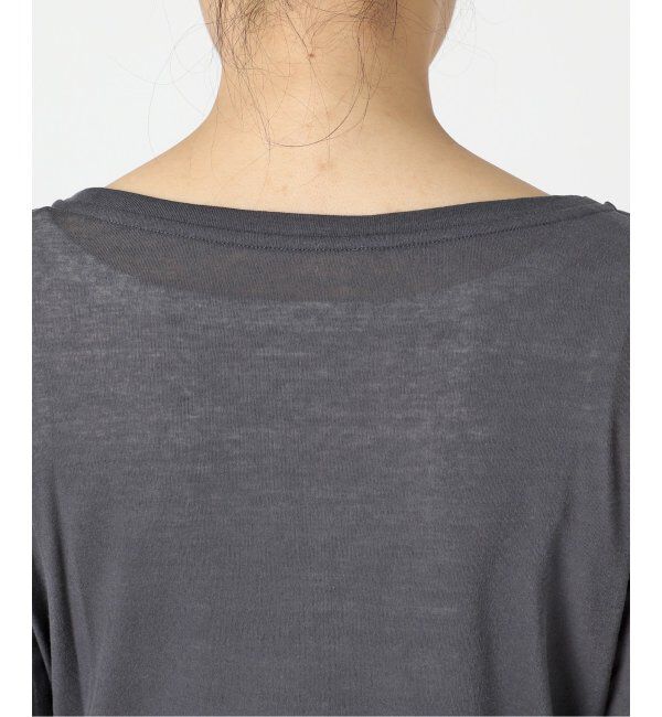 Spick and Span「《追加2》シアーボートネックプルオーバー」|Tシャツ・カットソー|