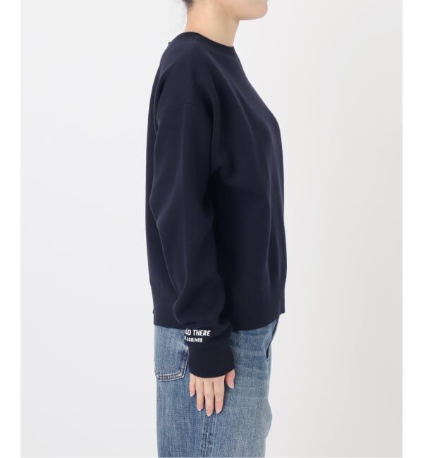 Spick and Span「《WEB限定》2WAYスナップボタンロゴニット」|カーディガン|