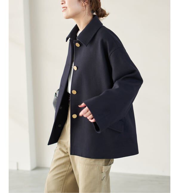 Spick and Span「TRADITIONAL WEATHERWEAR 別注LINTON SHORT*」|ステンカラーコート|