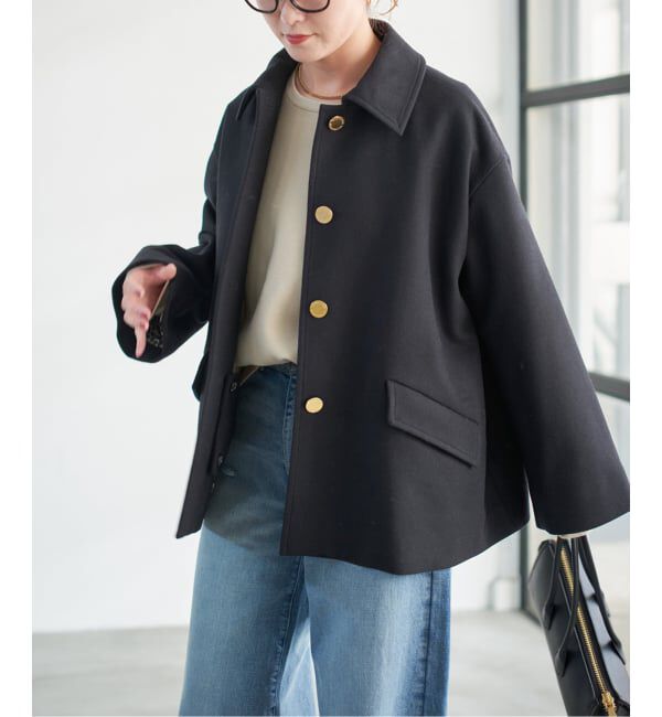 Spick and Span「TRADITIONAL WEATHERWEAR 別注LINTON SHORT*」|ステンカラーコート|