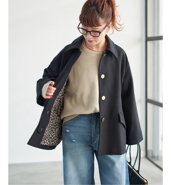 Spick and Span「TRADITIONAL WEATHERWEAR 別注LINTON SHORT*」|ステンカラーコート|