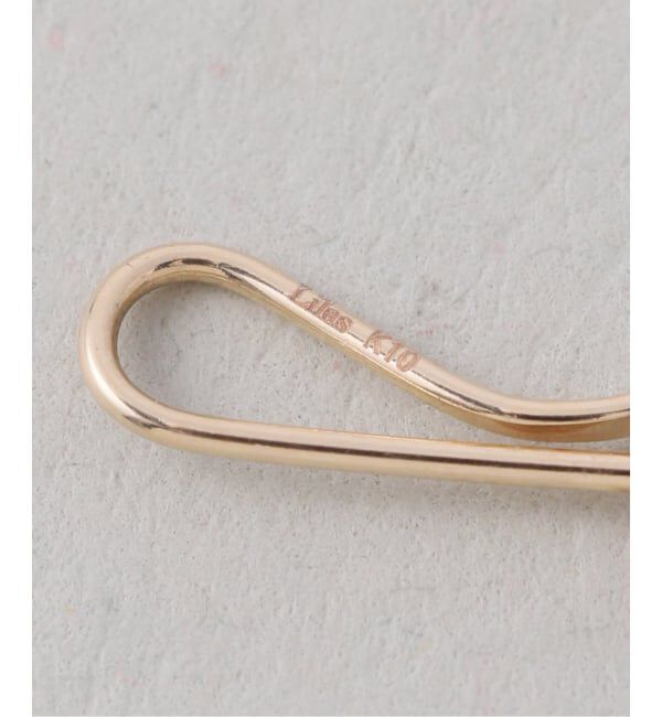 Lilas by Spick&Span「《予約》ミラーボール*サザレインディゴパールネックレス K10」|ネックレス|