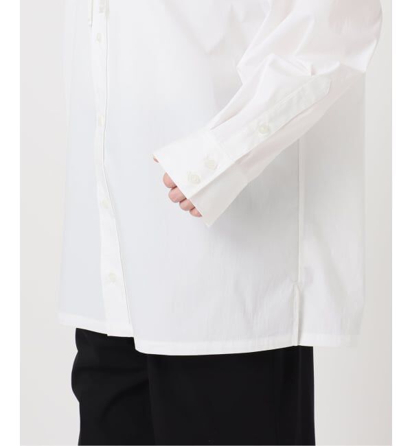 U by SPICK&SPAN「オーバーフードシャツ」|シャツ・ブラウス|