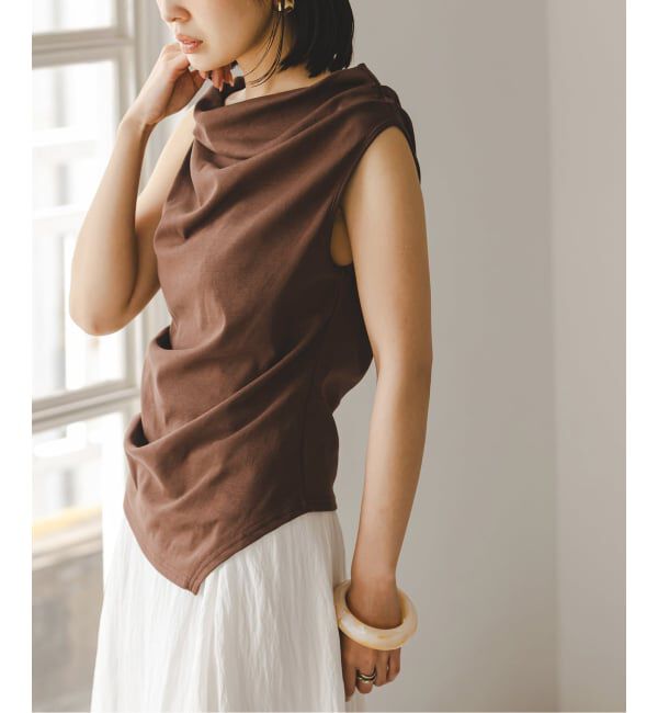 NOBLE「《予約》SUNCOO/サンクー ツイストカットソー」|Tシャツ・カットソー|