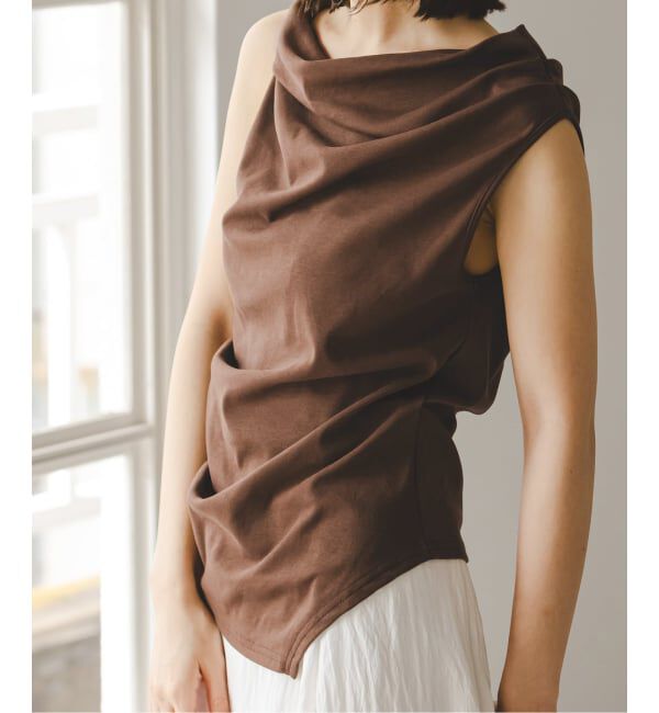 NOBLE「《予約》SUNCOO/サンクー ツイストカットソー」|Tシャツ・カットソー|