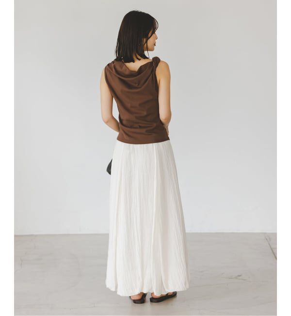 NOBLE「《予約》SUNCOO/サンクー ツイストカットソー」|Tシャツ・カットソー|