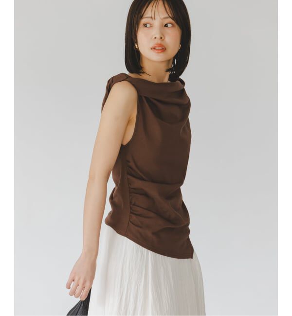 NOBLE「《予約》SUNCOO/サンクー ツイストカットソー」|Tシャツ・カットソー|