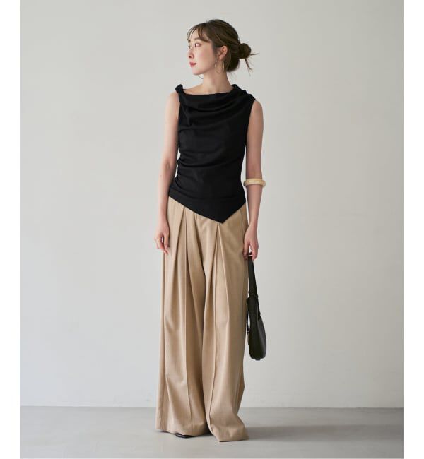 NOBLE「《予約》SUNCOO/サンクー ツイストカットソー」|Tシャツ・カットソー|