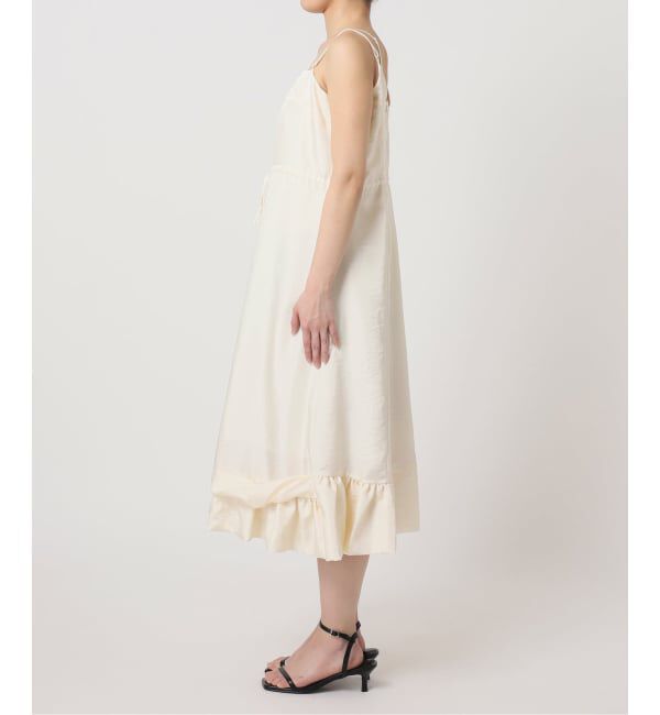 U by SPICK&SPAN「《予約》Atelier Edition/アトリエ エディション FLOUNCE DETAIL DRESS」|ワンピース|