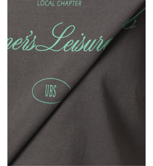 U by SPICK&SPAN「《予約》ロゴプリントハーフスリーブTシャツ」|Tシャツ・カットソー|