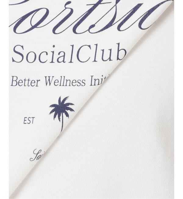 U by SPICK&SPAN「《予約》ロゴプリントハーフスリーブTシャツ」|Tシャツ・カットソー|