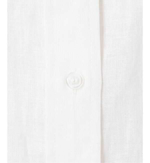 U by SPICK&SPAN「《予約》リネンオーバーシャツ」|シャツ・ブラウス|