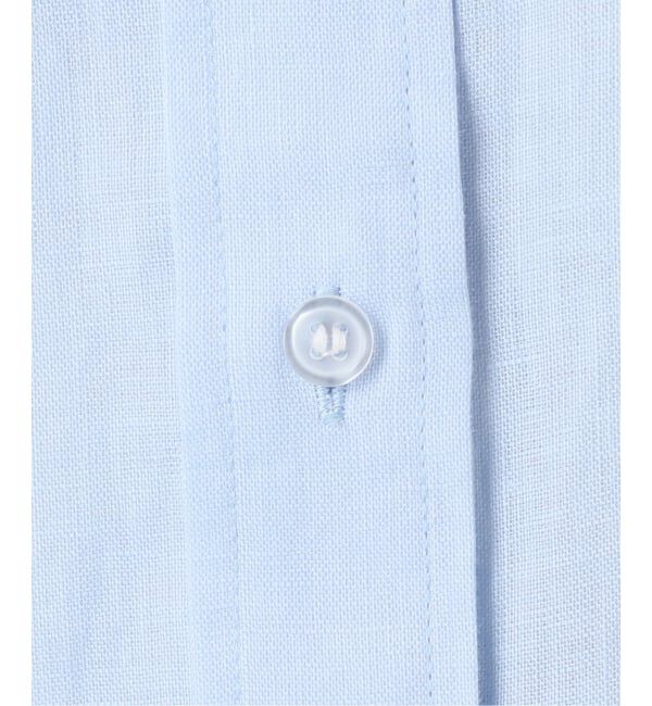 U by SPICK&SPAN「《予約》リネンオーバーシャツ」|シャツ・ブラウス|