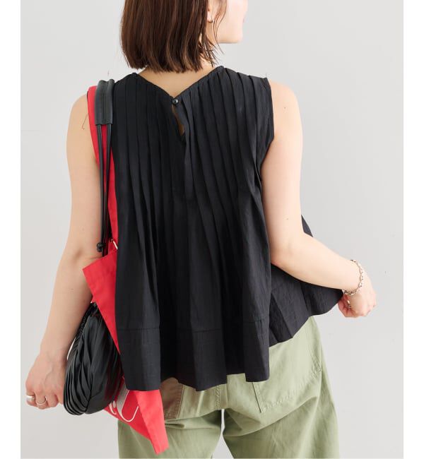 U by SPICK&SPAN「《予約》UBY SPICK&SPAN タックブラウス」|シャツ・ブラウス|