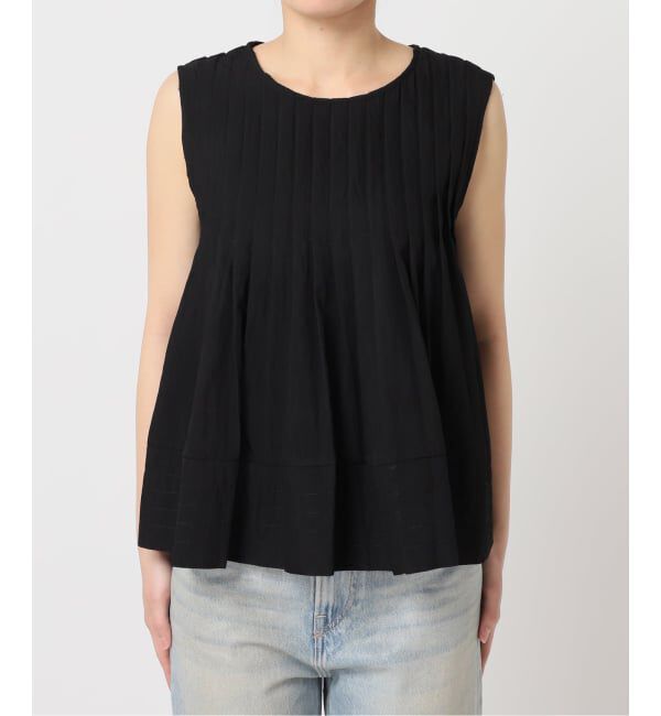 U by SPICK&SPAN「《予約》UBY SPICK&SPAN タックブラウス」|シャツ・ブラウス|