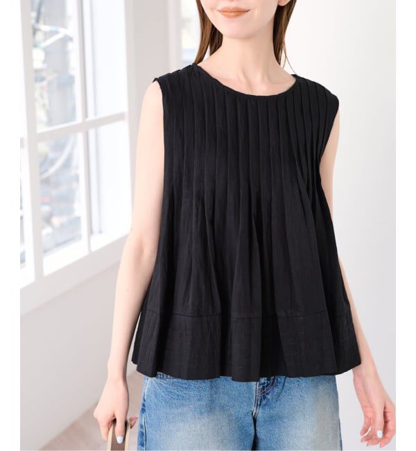 U by SPICK&SPAN「《予約》UBY SPICK&SPAN タックブラウス」|シャツ・ブラウス|