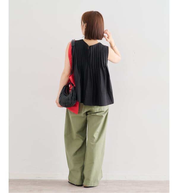 U by SPICK&SPAN「《予約》UBY SPICK&SPAN タックブラウス」|シャツ・ブラウス|